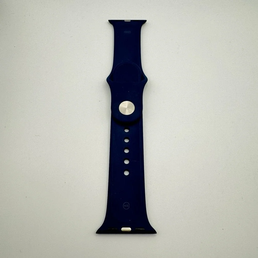 Apple Watch Band Genuine Navy Blue Size S/m 41 MM Silicone OEM Band Authentic